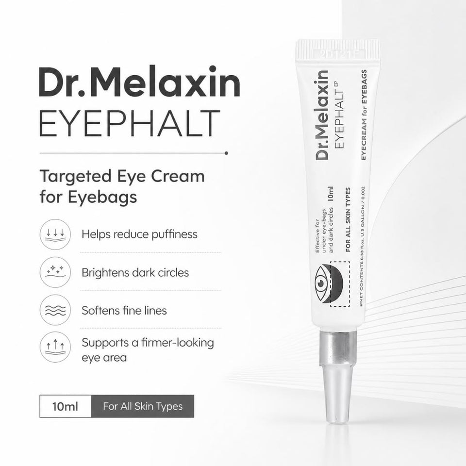 Dr. Melaxin Eyephalt Eye Cream – Under Eye Bags, Dark Circles & Fine Lines Care