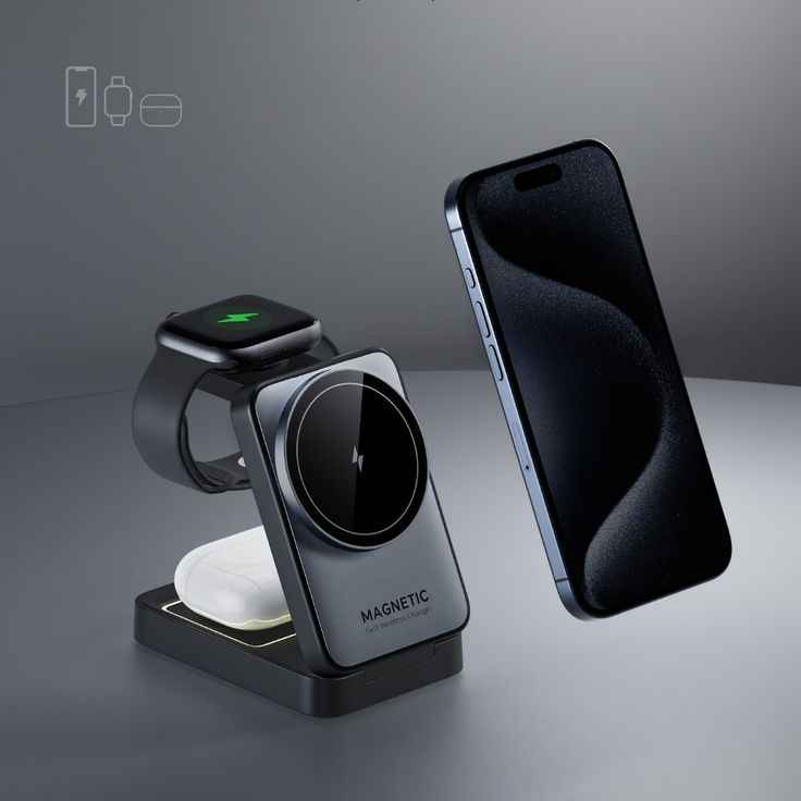 Magnetic Folding Wireless Charging Bracket