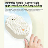 Portable Steam Hair Straightener Brush with Rechargeable Battery