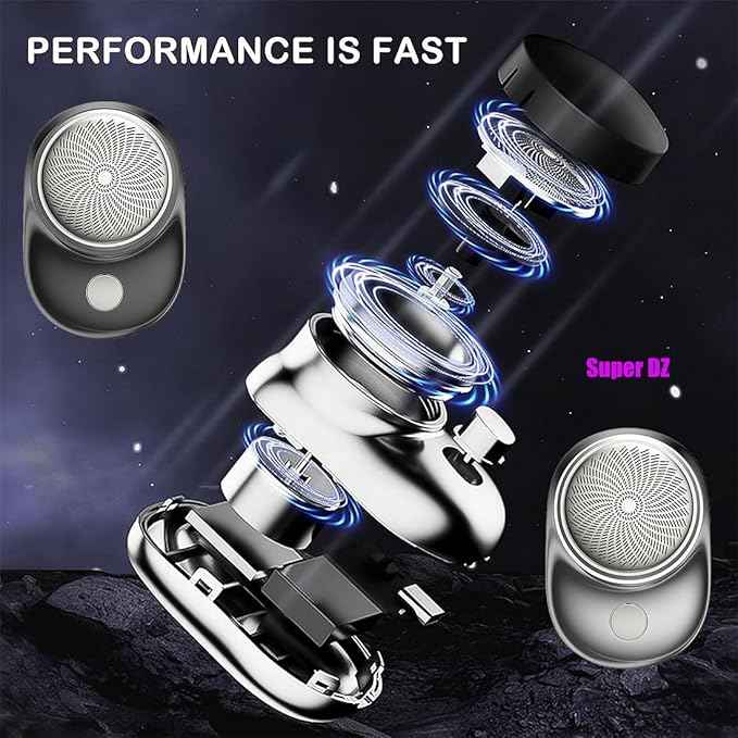 Electric Razor for Men – Smooth Shave Cordless Rechargeable Shaver