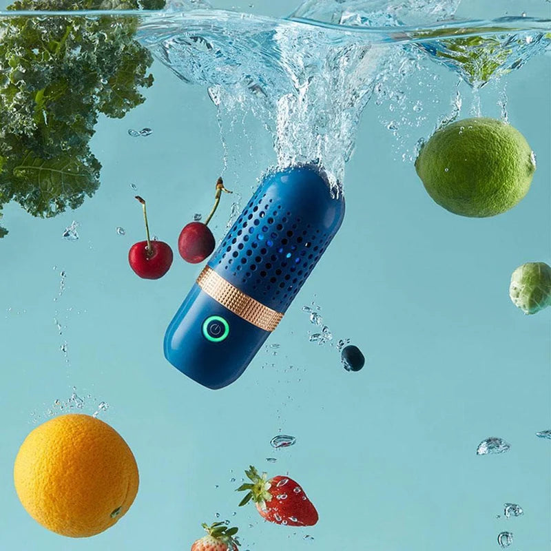 Wireless Fruit & Vegetable Purifier – Portable Food Cleaner for Fresh & Healthy Produce