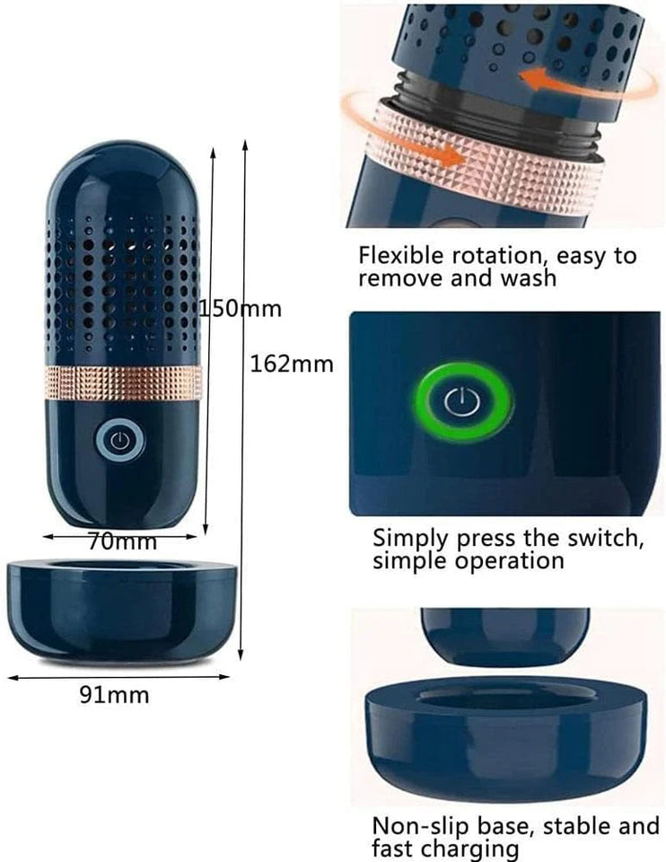 Wireless Fruit & Vegetable Purifier – Portable Food Cleaner for Fresh & Healthy Produce