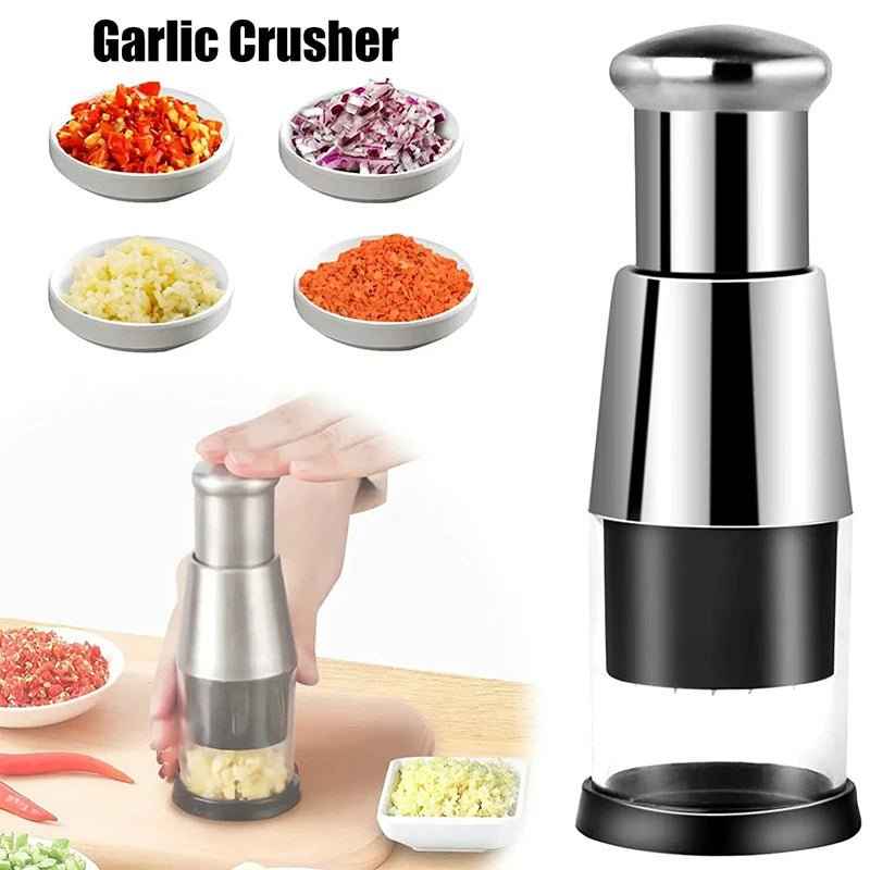 Garlic Crusher Manual Food Chopper
