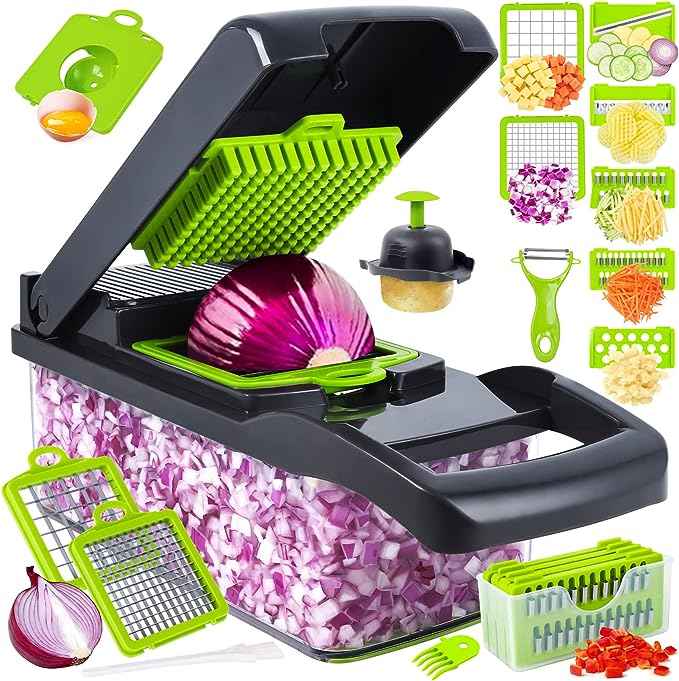 Vegetable Cutter UAE & KSA + 3-in-1 Food Chopper