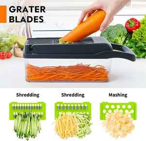 Vegetable Cutter UAE & KSA + 3-in-1 Food Chopper