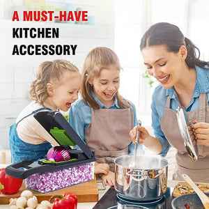 Vegetable Cutter UAE & KSA + 3-in-1 Food Chopper